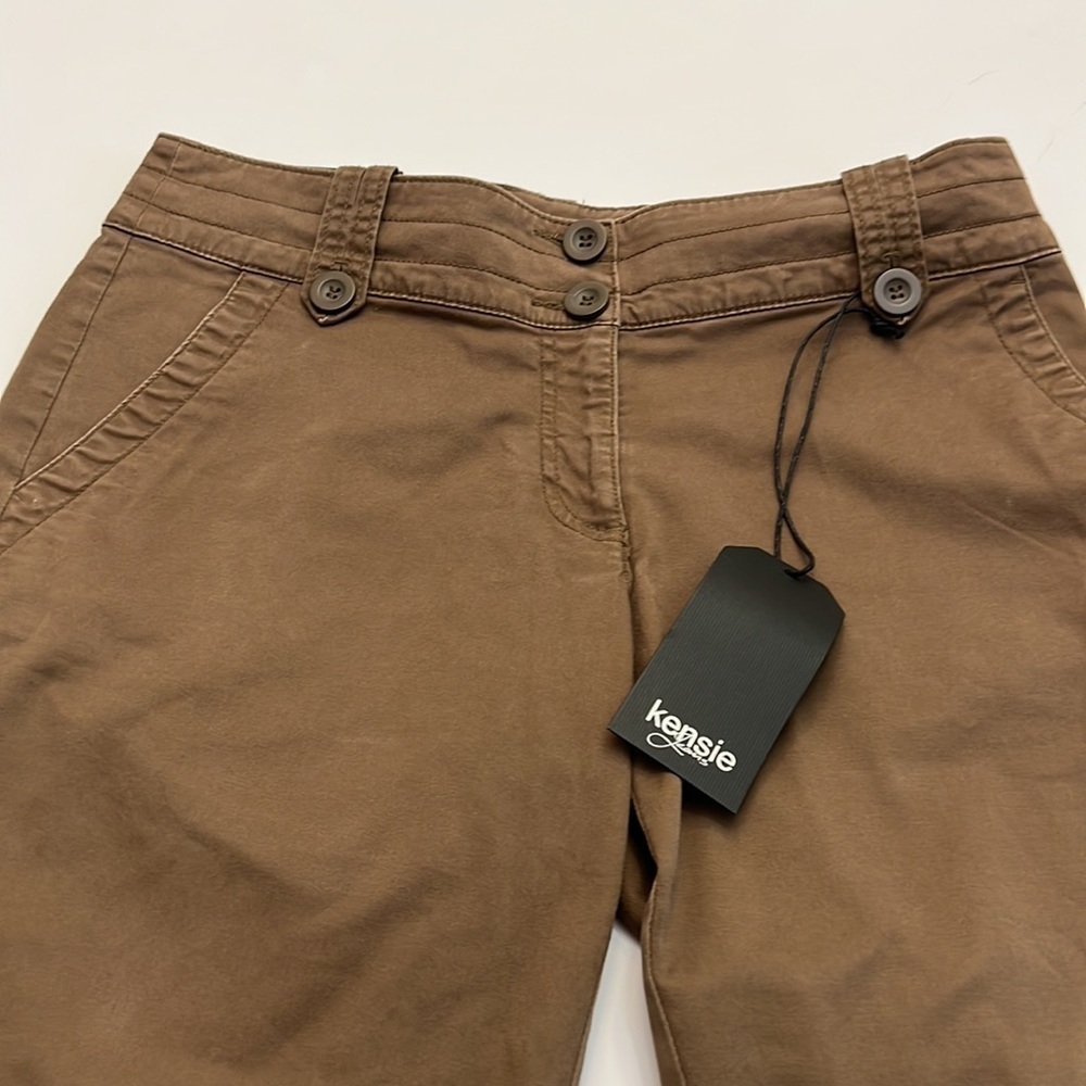 KENSIE Bermuda cuffed shorts NWT size 8 inseam 12” - Picture 4 of 15